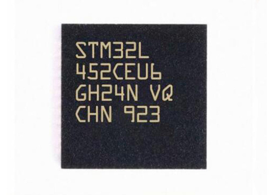 Mikrodenetleyici MCU STM32L452CEU6 48UFQFN 32Bit Mikrodenetleyici Çip 512KB FLAŞ