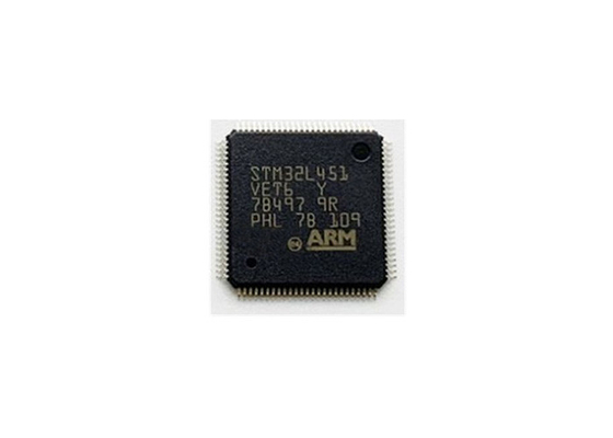 Mikrodenetleyici MCU STM32L451VET6 Ultra Düşük Güçlü Kol Cortex-M4 Mikrodenetleyiciler