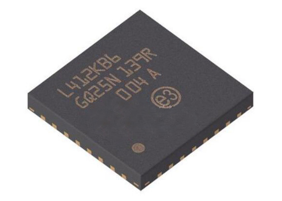 32UFQFN Mikrodenetleyici MCU STM32L412KBU6 Mikrodenetleyici IC 80MHz Yüksek Performans