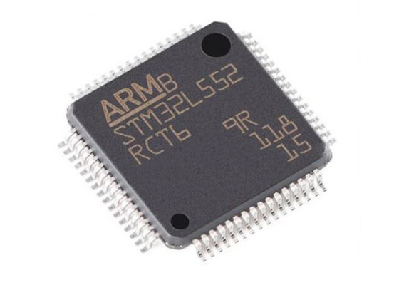 Tek Çekirdekli STM32L552RCT6 Mikrodenetleyici MCU 64LQFP 256KB Flash Mikrodenetleyici Çipi