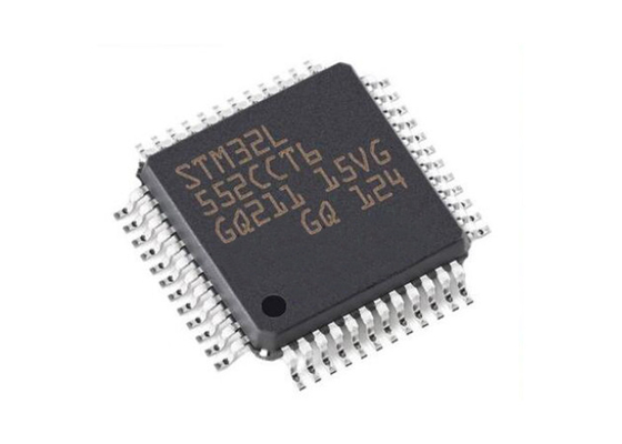 32Bit Tek Çekirdekli STM32L552CCT6 ARM Cortex-M33 48LQFP Mikrodenetleyici MCU 110MHz