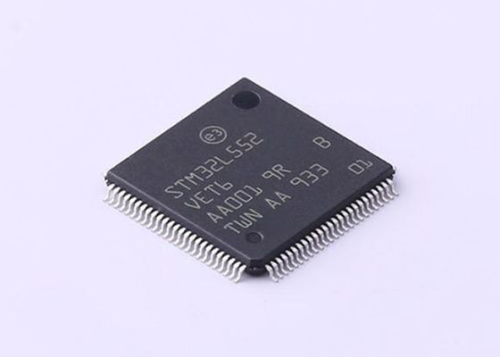 100-LQFP Yüzey Montajlı STM32L552VET6 ARM Cortex-M33 Gömülü Mikrodenetleyiciler IC