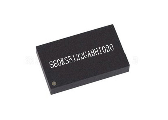 200MHz Sözde SRAM Bellek IC S80KS5122GABHI020 FBGA24 Entegre Devre Çipi