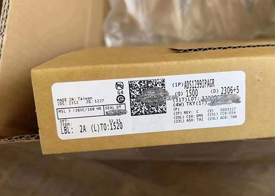 Entegre Devre Yongası ADS1299IPAGR Analog Ön Uç 64-TQFP 8 Kanal IC Yongası