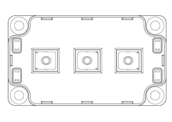 1 Çift Seri Bağlantı MSCDC450A70AG 450A SiC Diyot Faz Bacak Güç Modülü 700 V