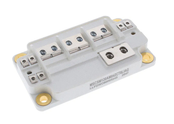 Otomotiv IGBT Modülleri MSCSM120AM042CT6LIAG 495A Transistörler Şasi Montajı