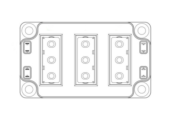 Otomotiv IGBT Modülleri MSCSM170DUM039AG 2N-Kanal Ortak Kaynaklı MOSFET Dizileri