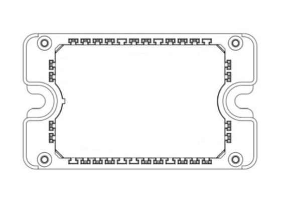 4N-Kanal Mosfet Dizisi MSCSM170HM23CT3AG Tam Köprü SiC MOSFET Güç Modülü 602 W
