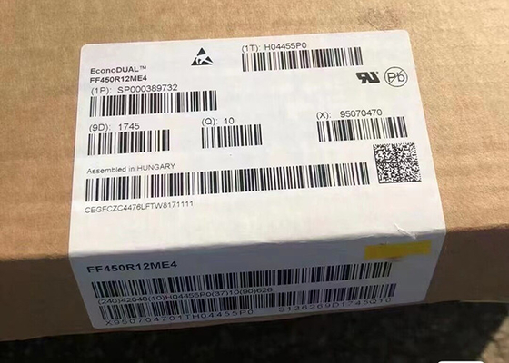 Transistörler FF450R12ME4 IGBT Modülü Hendek Alan Durdurma Yarım Köprü İnverter
