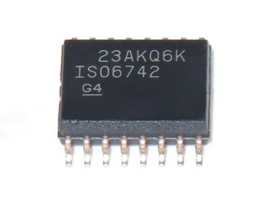 Entegre Devre Yongası ISO6742DWR 50Mbps Dört Kanallı Dijital İzolatörler 16-SOIC