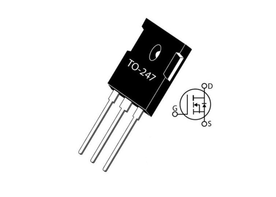 Entegre Devre Yongası MSC017SMA120B Silisyum Karbür N-Kanal Gücü MOSFET TO-247-3