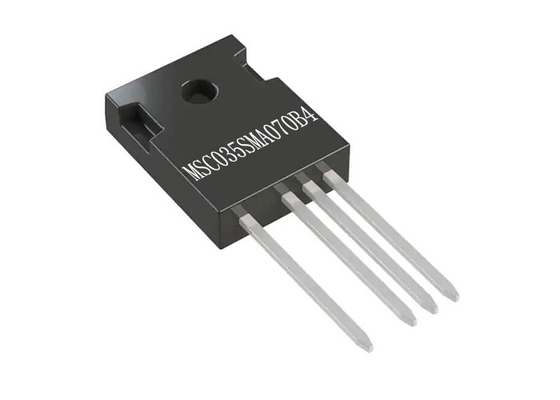 Entegre Devre Çipi MSC035SMA070B4 N-Kanallı MOSFET'ler TO-247-4 Silisyum Karbür
