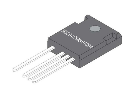 Silisyum Karbür MSC015SMA070B4 N-Kanal SiC MOSFET Transistörler TO-247-4 IC Yongaları