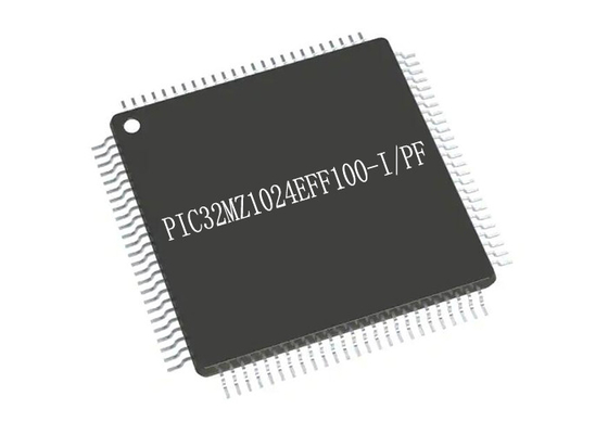 Tek Çekirdekli PIC32MZ1024EFF100-I/PF 32Bit Mikrodenetleyici Yongası TQFP100 IC Yongaları