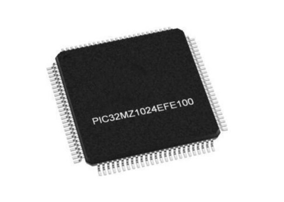 Mikrodenetleyici IC PIC32MZ1024EFE100-I/PT 32Bit Tek Çekirdekli MCU 100-TQFP 200MHz