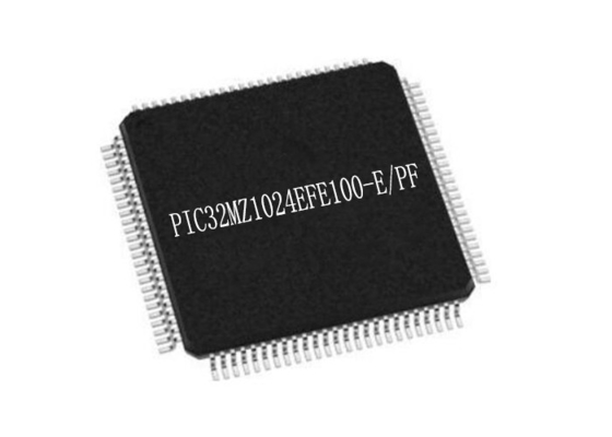 Tek Çekirdekli PIC32MZ1024EFE100-E/PF Mikrodenetleyiciler Çip TQFP100 MIPS32 M-Sınıfı
