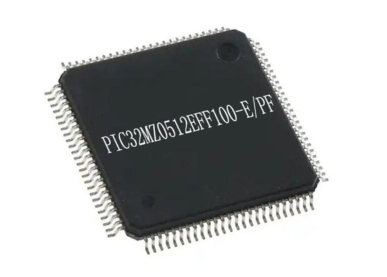 32Bit Tek Çekirdekli Mikrodenetleyiciler IC PIC32MZ0512EFF100-E/PF TQFP100 IC Chips