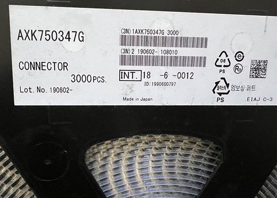 AXK750347G Entegre Devre Yongası 50 Konumlu Dikdörtgen Konnektörler 300mA 60V