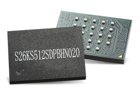 S26KS512SDPBHN020 NOR Bellek IC 24-FBGA Entegre Devre Yongası 512Mbit Bellek IC