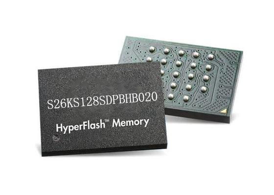 Entegre Devre Yongası S26KS128SDPBHB020 Bellek Yongası 24-FBGA NOR Flash Bellek IC