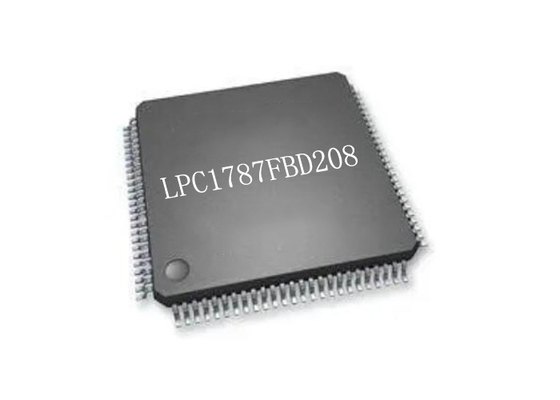 120MHz Mikrodenetleyici MCU LPC1787FBD208 512KB Flaş Mikrodenetleyici IC 208-LQFP
