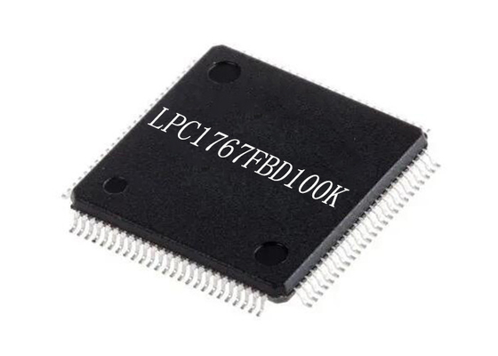 Mikrodenetleyici MCU LPC1767FBD100K 32Bit Mikrodenetleyiciler Yongalar 100-LQFP 100MHz
