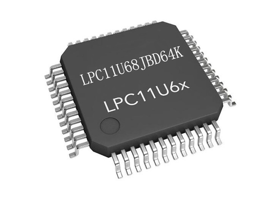 IC Yongaları LPC11U68JBD64K 64-LQFP Mikrodenetleyici MCU 50MHz Tek Çekirdekli ARM Cortex-M0+