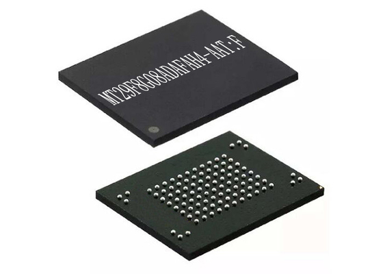 FLASH NAND Bellek IC MT29F8G08ADAFAH4-AAT:F 63-VFBGA Entegre Devre Yongası