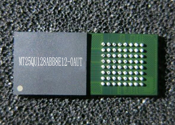 Bellek Yongaları MT25QU128ABB8E12-0AUT 1.8V Çoklu G/Ç Seri Flash Bellek IC 24-TBGA
