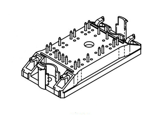Güç Modülü NXH80T120L2Q0S2G IGBT Silikon Modülleri 158W Otomotiv IGBT Modülleri