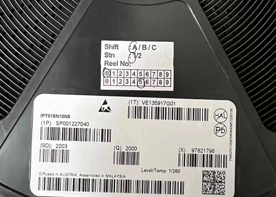 N Kanal IPT015N10N5 100V Güç Transistörü 8-PowerSFN Entegre Devre Çipi