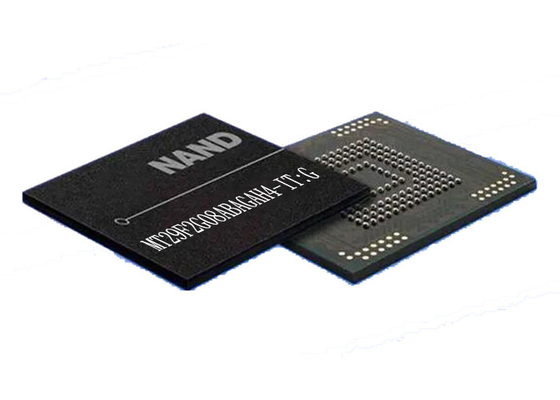 2 Gbit Paralel MT29F2G08ABAGAH4-IT:G 63-VFBGA Asenkron NAND Flash Bellek IC