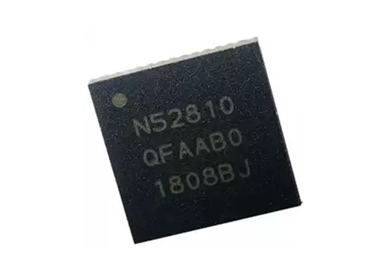 2,4 GHz 32-VFQFN BT IC Yüzey Montajlı RF Alıcı-verici IC'leri NRF52810-QCAA-R7
