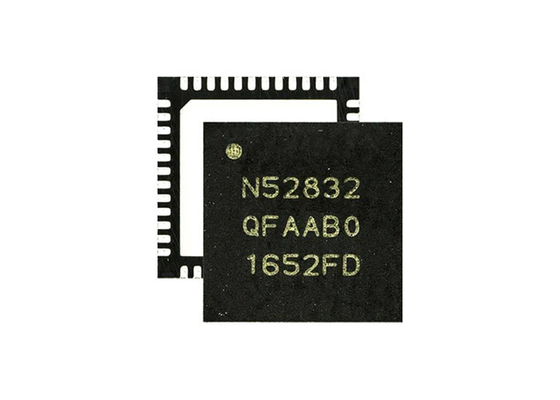 RF Alıcı BT IC 2.4GHz 48-VFQFN NRF52832-QFAA-G-R7 Çok Çekirdekli Sistem