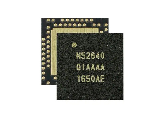 73-VFQFN Yonga Üzerinde Yüzey Montajlı RF Sistemi NRF52840-QIAA-F-R Alıcı-Verici IC