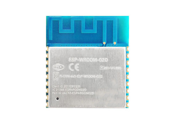 2.4GHz WiFi Modülleri ESP-WROOM-02D-N4 Kablosuz İletişim Modülü 18-SMD Modülü