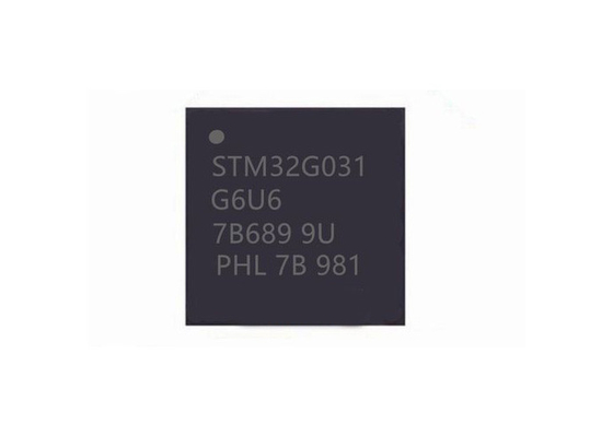 STM32G031G6U6 Mikrodenetleyici MCU Tek Çekirdekli 64MHz 28-UFQFN