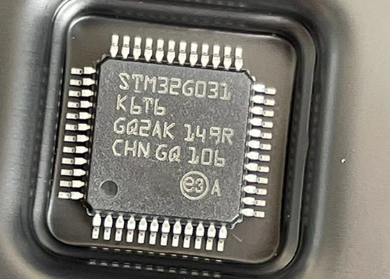 STM32G031K6T6 Tek Çekirdekli Mikrodenetleyici MCU 32-LQFP Yüzey Montajı
