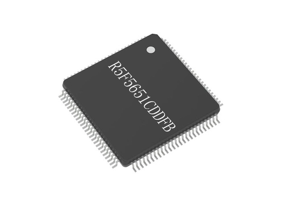 120MHz Mikrodenetleyici MCU R5F5651CDDFB 32Bit Tek Çekirdekli Mikrodenetleyici Yongaları