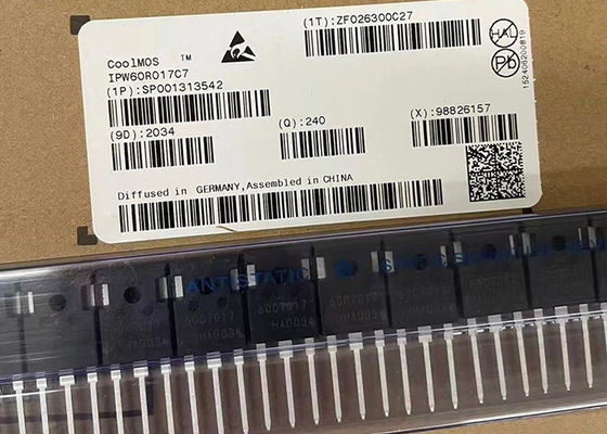 IPW60R017C7 600V N-Kanal MOSFET Transistör, 109A Sürekli Drain Akımı ve 446W Güç Dağılımı TO-247-3