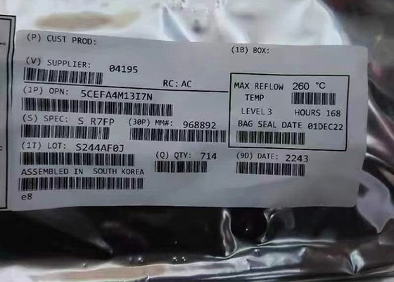 Alan Programlanabilir Geçit Dizisi 5CEFA4M13I7N 383-TFBGA Entegre Devre Çip