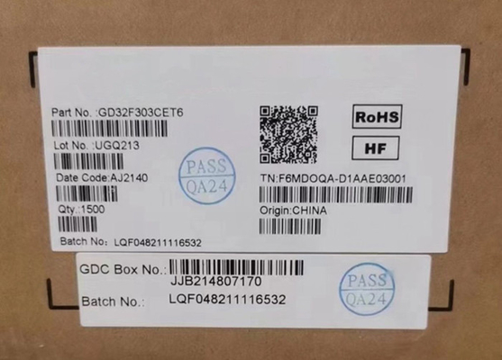 GD32F303CET6 IC MCU ARM Cortex-M4 32 bit LQFP48 Paketi