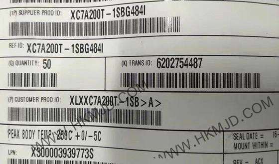 Alan Programlanabilir Kapı Dizisi XC7A200T-1SBG484I Artix-7 FPGA Entegre devreler 484-FCBGA