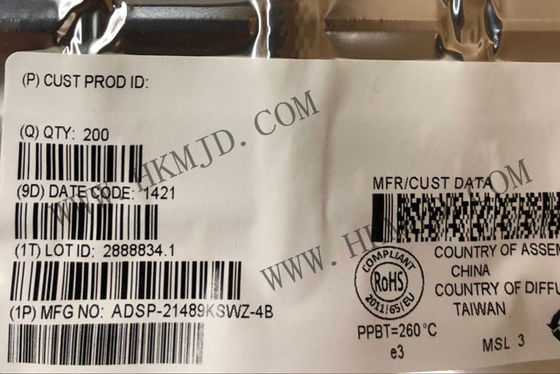 Mikro denetleyici MCU ADSP-21489KSWZ-4B Yüksek Performanslı Dördüncü Nesil Dijital Sinyal İşlemcileri