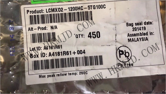 Alan Programlanabilir Geçit Dizisi LCMXO2-1200HC-5TG100C 79 I/O MachXO2 Alan Programlanabilir Geçit Dizisi IC 100-LQFP