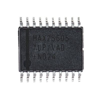 Entegre devreler çipi MAX25605AUP/V Yüksek parlaklıklı LED Matrix Yöneticisi