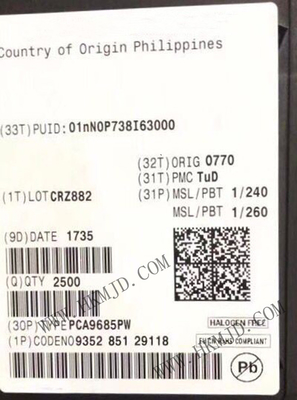 Entegre devreler çipi PCA9685PW I2C otobüs LED ekran sürücüleri