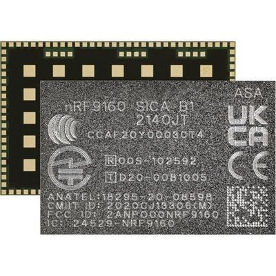 Kablosuz İletişim Modülü NRF9160-SICA-B1A-R Düşük Güç 365mA 23dBm Hücresel Modüller