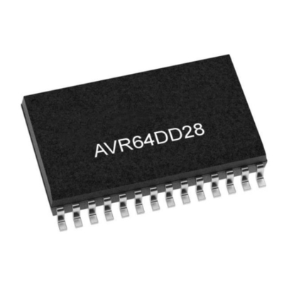 Mikrodenetleyici MCU AVR64DD28T-E/SO 24MHz 8KB RAM 8Bit Embedded MCU SOIC28