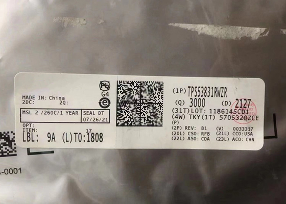 Entegre devreler çipi TPS53831RWZR Voltaj düzenleyicisi IC QFN35 Yüzey Montajı